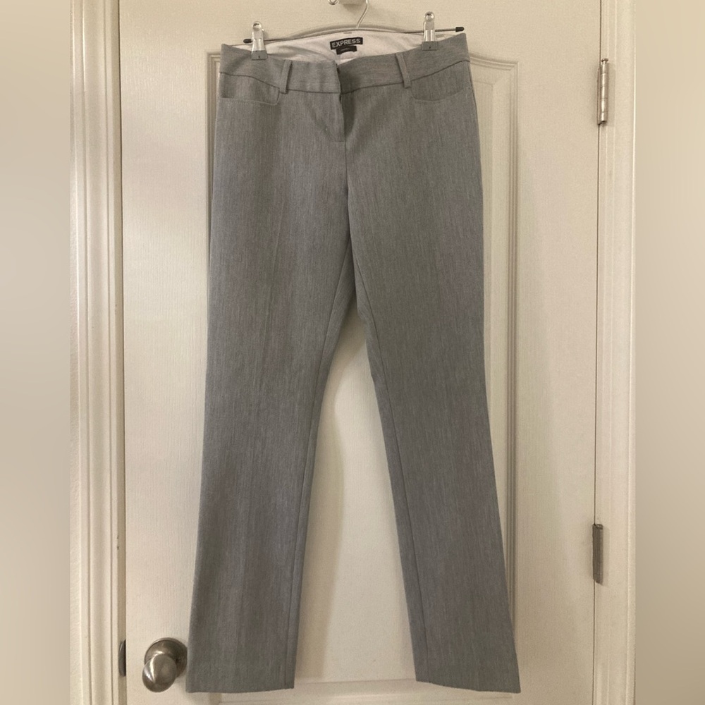 Express Columnist 2R Dress Pants Gray